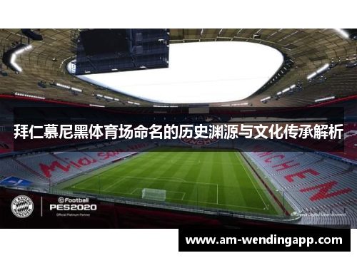 拜仁慕尼黑体育场命名的历史渊源与文化传承解析